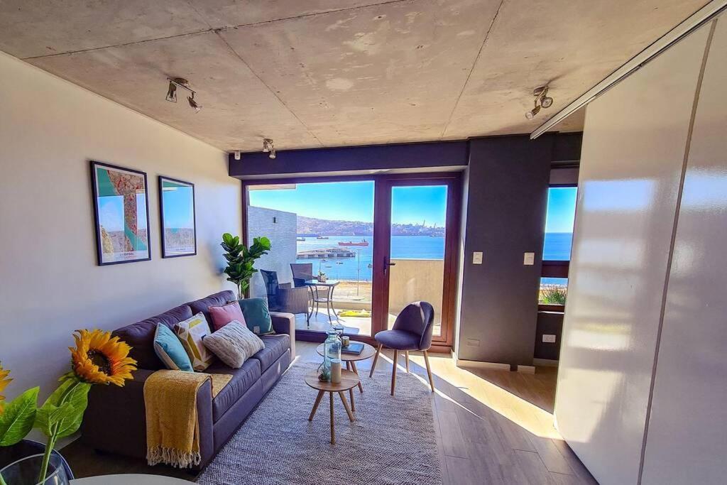 Espectacular Departamento Con Vista Al Mar En Mirador Barón * Valparaíso