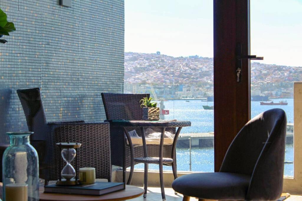 Apartamento Espectacular Departamento Con Vista Al Mar En Mirador Barón Valparaíso